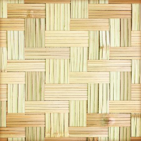 close up woven bamboo pattern