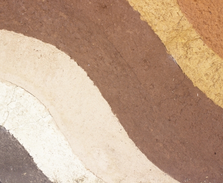 Layer of soil underground backgroundの写真素材