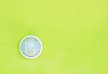 Wall Light greenの写真素材