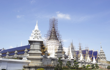Pagoda in Chiang Mai, Thailand.のeditorial素材