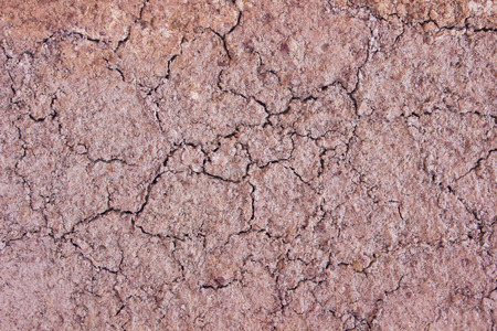 Dry cracked ground  the frame as backgroundの写真素材