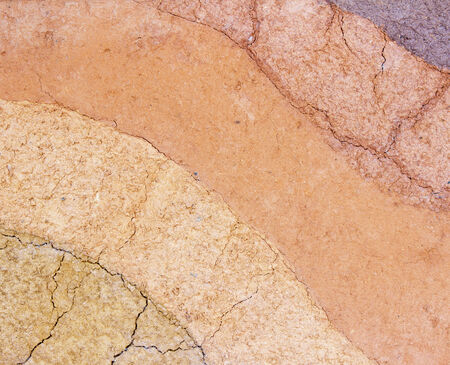 Layer of soil underground backgroundの写真素材