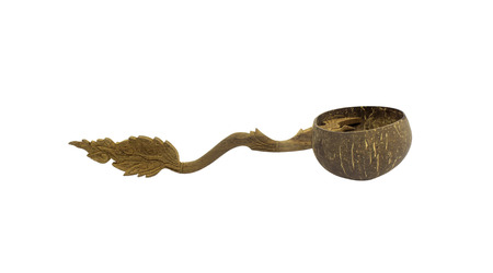 Ladle water is the ancient appliancesの写真素材