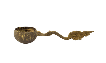 Ladle water is the ancient appliancesの写真素材