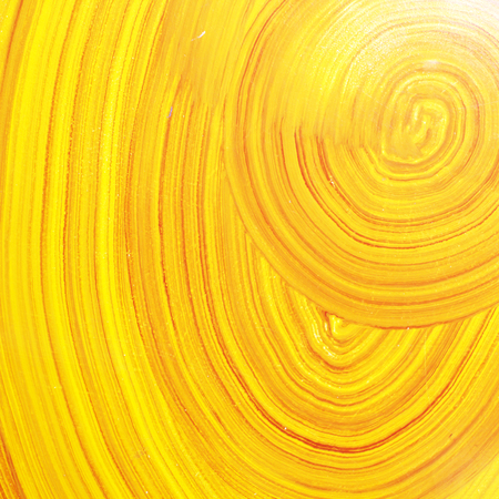 Abstract background paint circles roll style on the cement wall.の写真素材