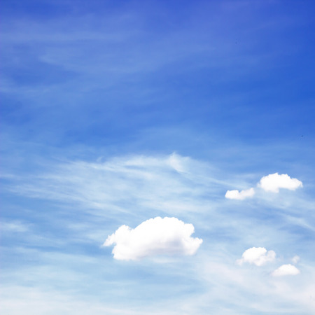 blue sky with cloud の写真素材