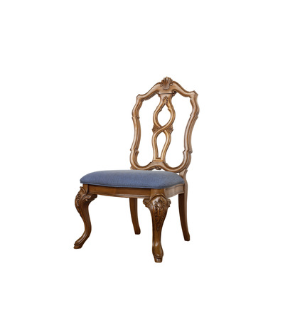 Luxurious armchair isolated on white backgroundの写真素材