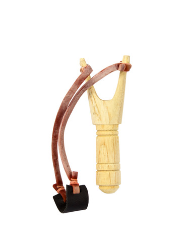 catapult (slingshot) thailand style on white background