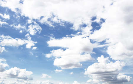 Cloud with sky and seasonal changes.の写真素材