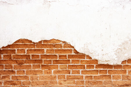 old brick wall cracked concrete vintage  backgroundの写真素材