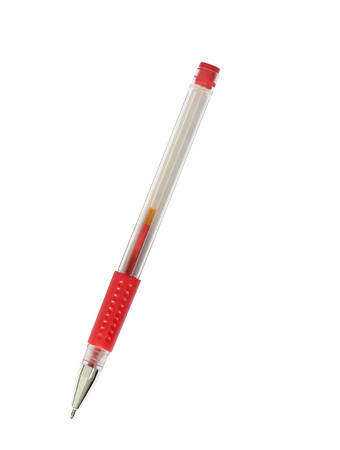 pen isolated on white backgroundの写真素材