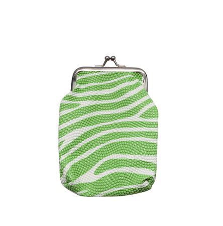 purse isolated on white backgroundの写真素材