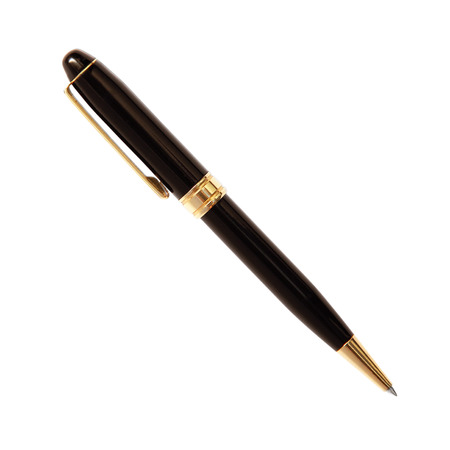 pen isolated on white backgroundの写真素材