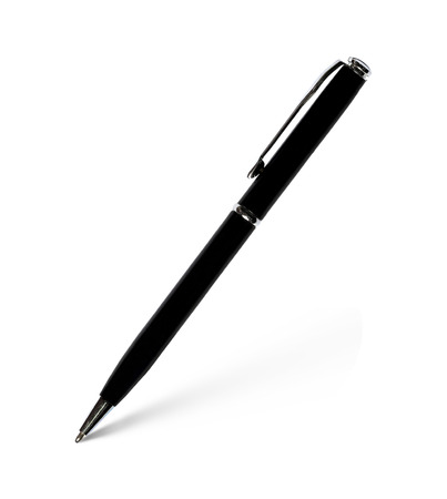 pen isolated on white backgroundの写真素材