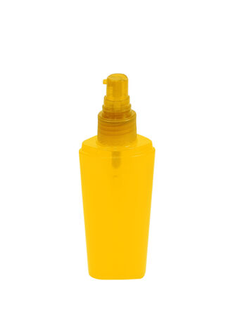 Plastic Bottle pump Of Gel, Liquid Soap, Lotion, Cream, Shampoo on white backgroundの写真素材