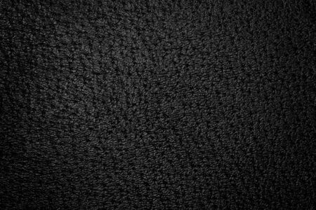black leather texture backgroundの写真素材