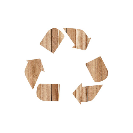 Recycle old woodの写真素材