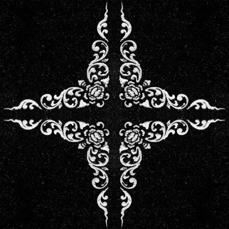 Black marble,The pattern on the marble walls.の写真素材