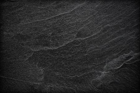 Dark grey black slate background or texture.の写真素材