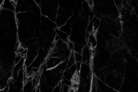 Black marble patterned texture background. abstract natural marble black and white for design.