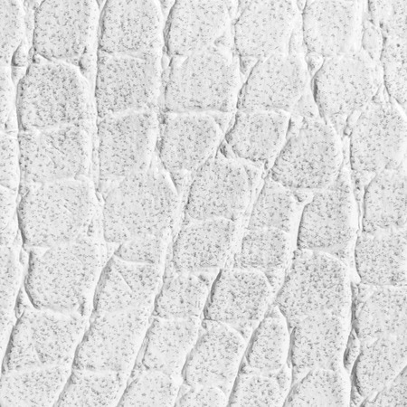 white leatherette texture for backgroundの写真素材