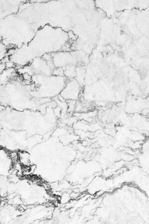 White marble texture background pattern with high resolution.の写真素材