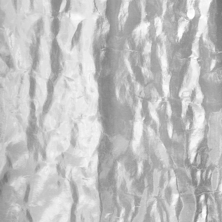 Shiny silver leaf foil texture background