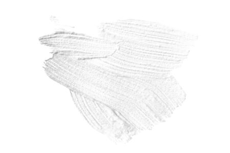 White watercolor paint stain paint  の写真素材