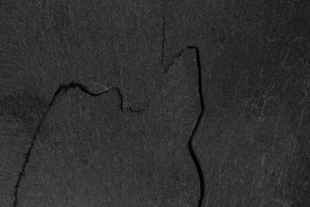 Dark grey black slate background or texture.の写真素材