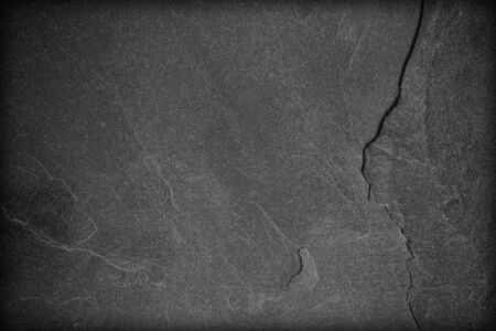 Dark grey black slate background or texture.の写真素材