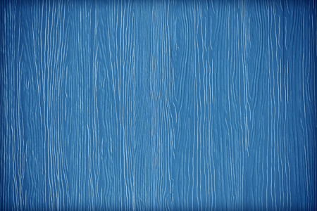 Blue Artificial wood wall texture backgroundの写真素材