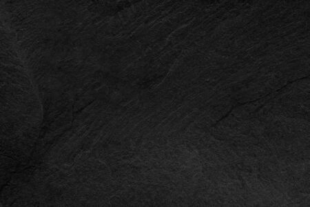 Dark grey black slate background or texture.の写真素材