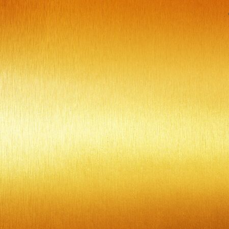 gold polished metal steel background or texture .の写真素材