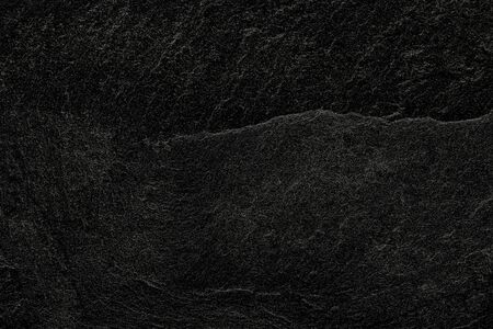 Dark grey black slate background or texture.の写真素材