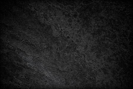 Dark grey black slate background or texture.の写真素材