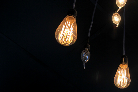 Orange lampの写真素材