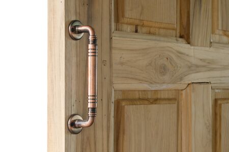 Door Handles with isolate backgroundの写真素材