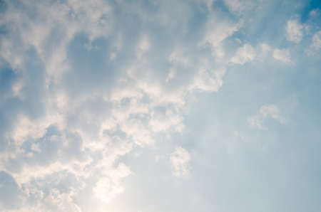 cloudy nature backgroundの写真素材