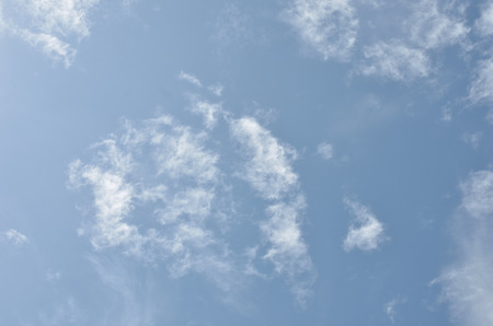 blue sky cloudsの写真素材