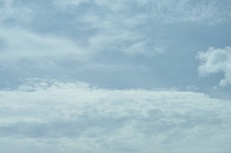 blue sky cloudsの写真素材