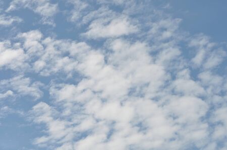 blue sky cloudsの写真素材