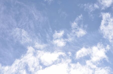 blue sky cloudsの写真素材