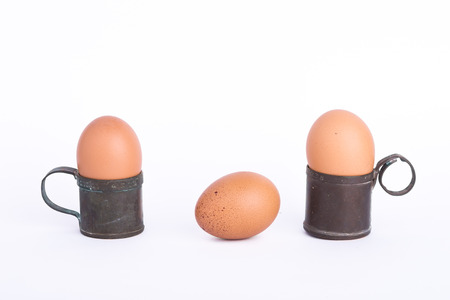 egg isolatedの写真素材