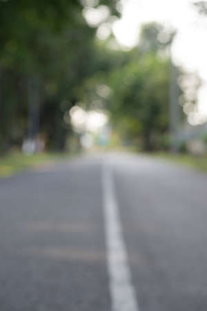 abstract blur roadの写真素材