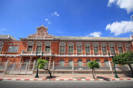 Date 6 June 2020 Attractions in Bangkok Sanam Luang area has beautiful old buildings.のeditorial素材