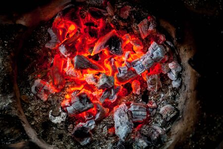 Lifestyle and the traditional cooking in countryside thailandの写真素材