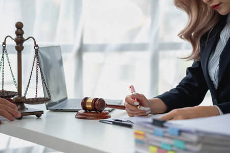 Law, Consultation, Agreement, Contract, Lawyers advice on litigation matters and sign contracts as...