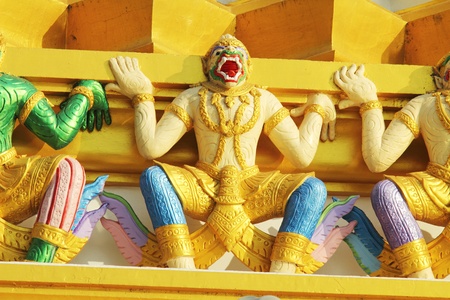 Thai art, monkey statue