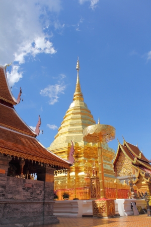 Wat Pra Thart Doi Sutep,Chiang-Mai,Thailand の写真素材
