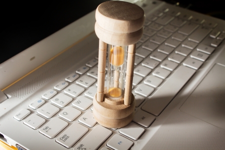 Time passing technology の写真素材